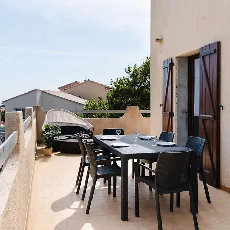 Familiale Spacieuse A Narbonne-plage Pour 6 Pers, Parking Prive, Animaux Admis - Fr-1-409-194 * Narbonne