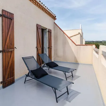 Villa Familiale Spacieuse à Narbonne-plage Pour 6 Pers, Parking Privé, Animaux Admis - Fr-1-409-194 Narbona