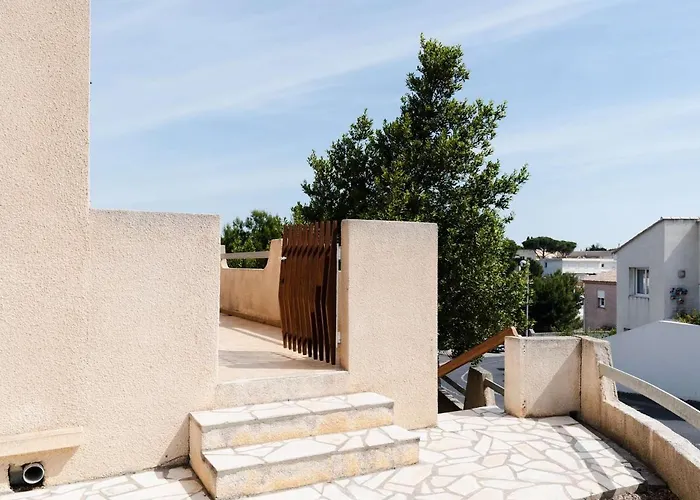 Βίλα Familiale Spacieuse A Narbonne-plage Pour 6 Pers, Parking Prive, Animaux Admis - Fr-1-409-194 *