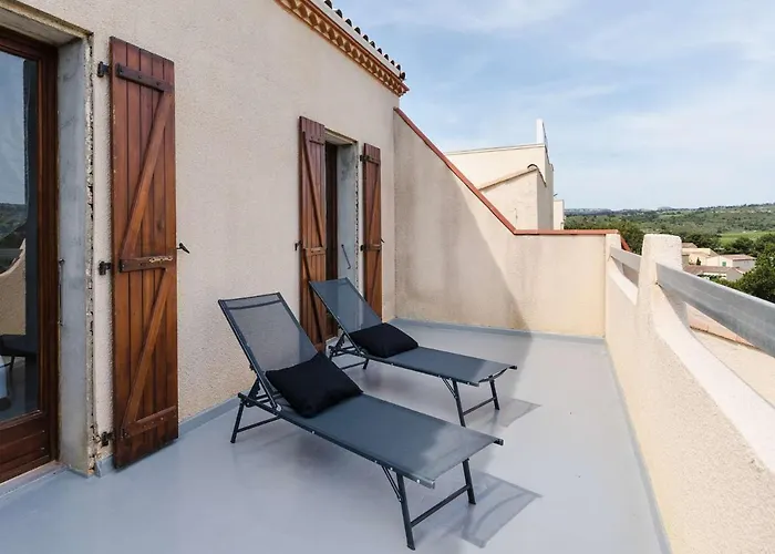 Βίλα Familiale Spacieuse A Narbonne-plage Pour 6 Pers, Parking Prive, Animaux Admis - Fr-1-409-194 Ναρμπόν