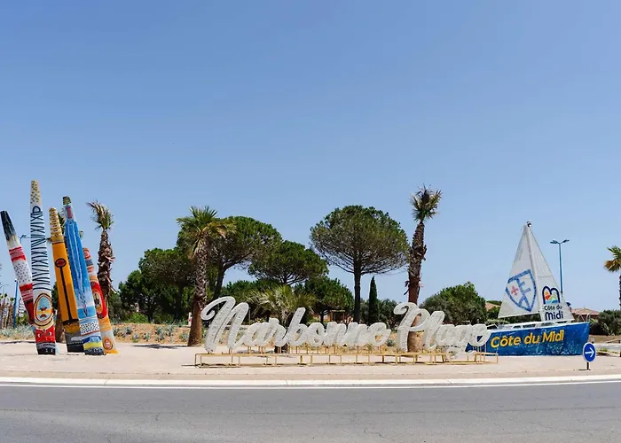 Familiale Spacieuse A Narbonne-plage Pour 6 Pers, Parking Prive, Animaux Admis - Fr-1-409-194 Ναρμπόν